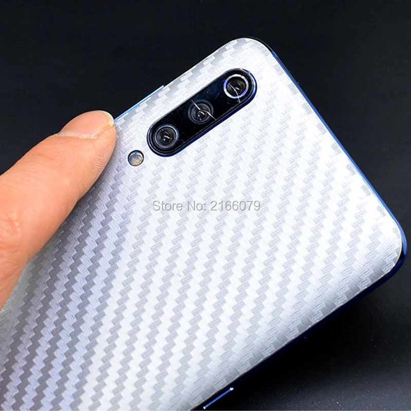 Для Xiaomi Mi 9 Mi9 M9 SE новая задняя обложка наклейка 3D углеродное волокно Защитная