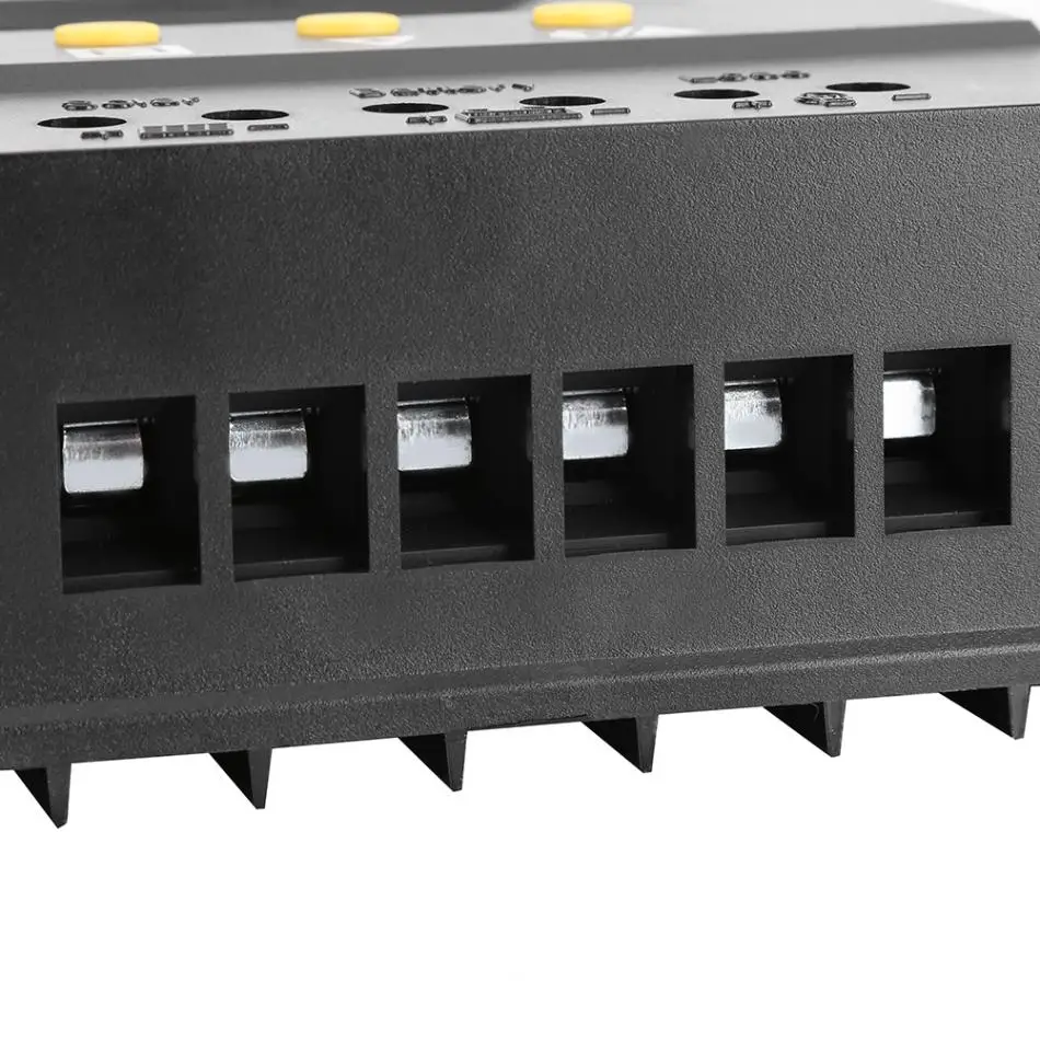 80APWM DC 12/24V 80A PWM Контроллер заряда солнечной батареи регулятор 720/1440W солнечная