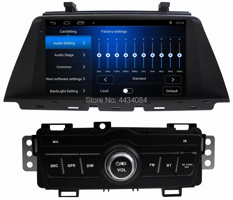 Ouchuangbo Автомобильный gps аудио головное устройство стерео для Zotye Domy X5 поддержка USB