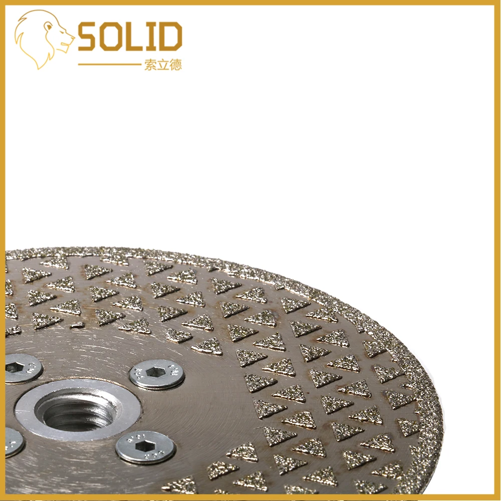 125mm Diamond Cutting Grinding Disc M14 Flange Blade Wheel for Granite Marble 40# 1Pc | Инструменты