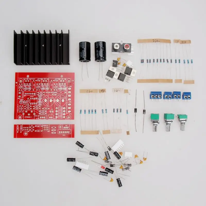 12V 2X18W 3CH сабвуфер TDA2030 2 1 стерео цифровой аудио усилитель DIY наборы|Усилители