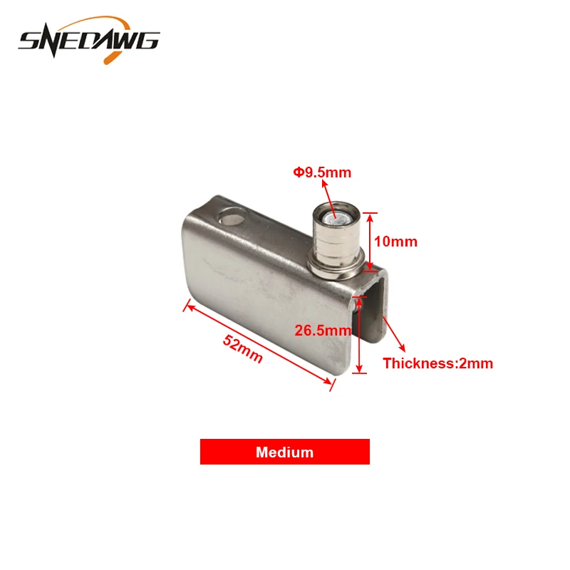 2pcs Stainless Steel Glass Hinge Fit 8-10mm Thickness Pivot Display Cabinet Clip Showcase with Shaft | Обустройство дома