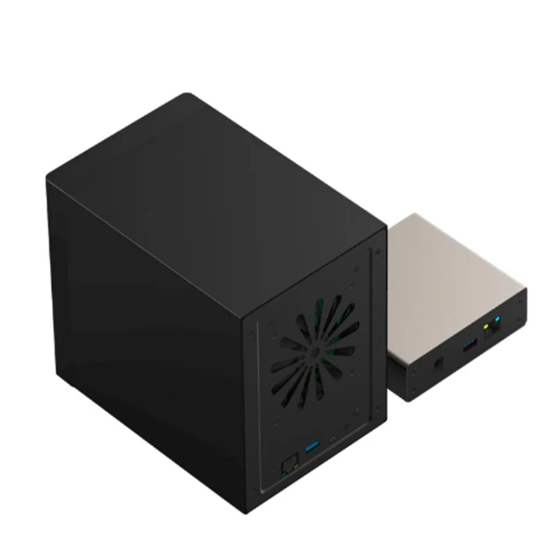 Blueendless 3 5 гигабитный Ethernet Nas Hdd корпус смарт для дюймового жесткого диска