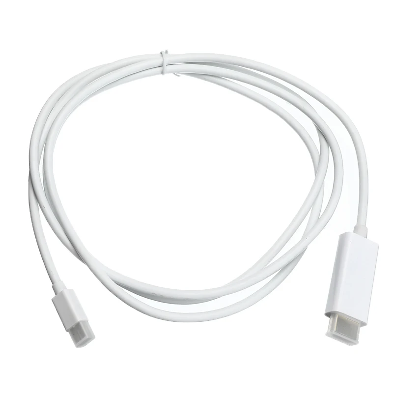 1 8 м 6 футов интерфейс Thunderbolt мини-порт дисплея порт DP-HDMI адаптер кабель для Apple Mac