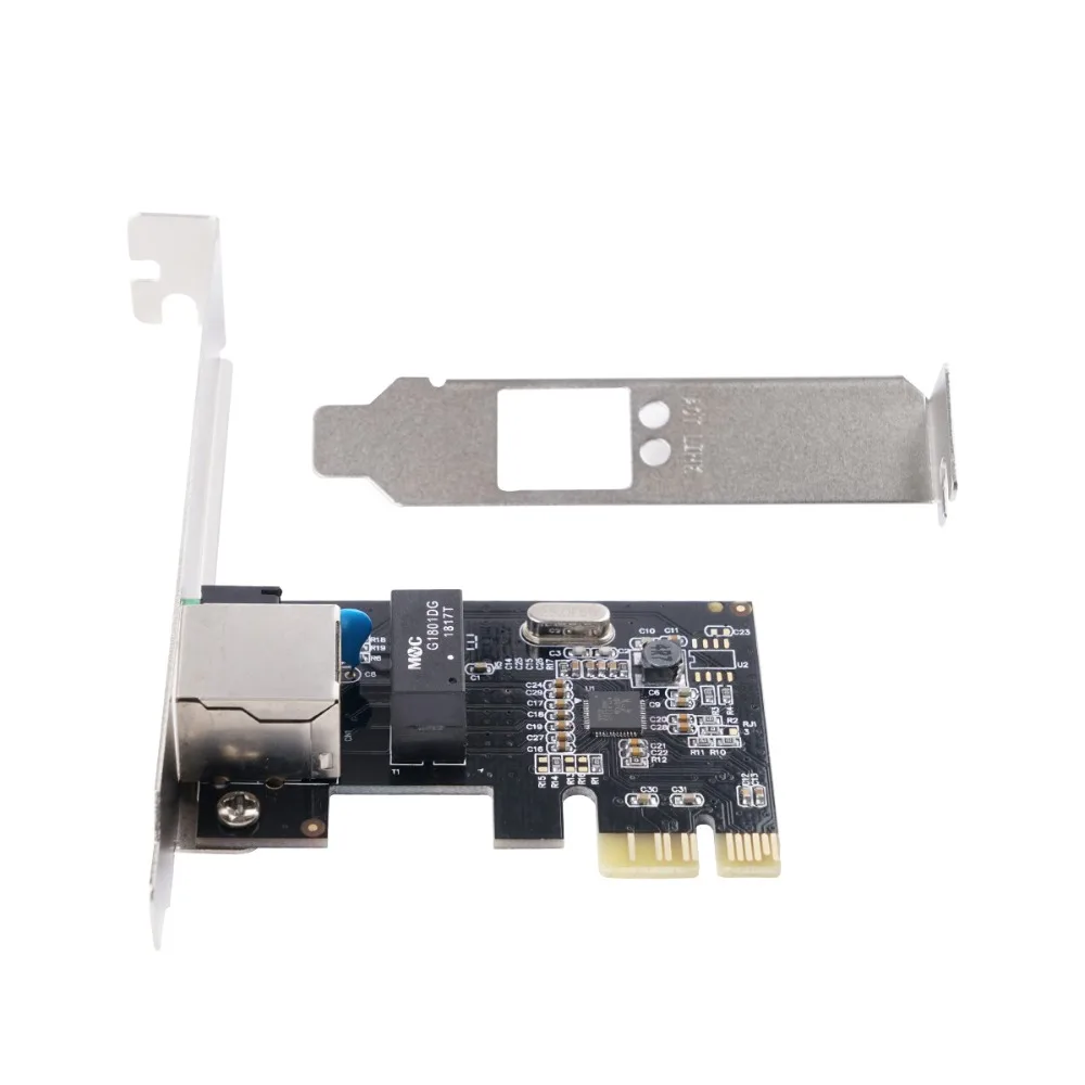 Orico Однопортовый Pcie до 1000 м гигабитный Ethernet сетевой Настольный контроллер Плата расширения полный