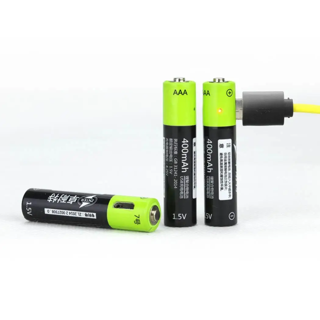 Размер AAA 400 mAh многофункциональная литиевая аккумуляторная батарея 2A 1 5 V около 2