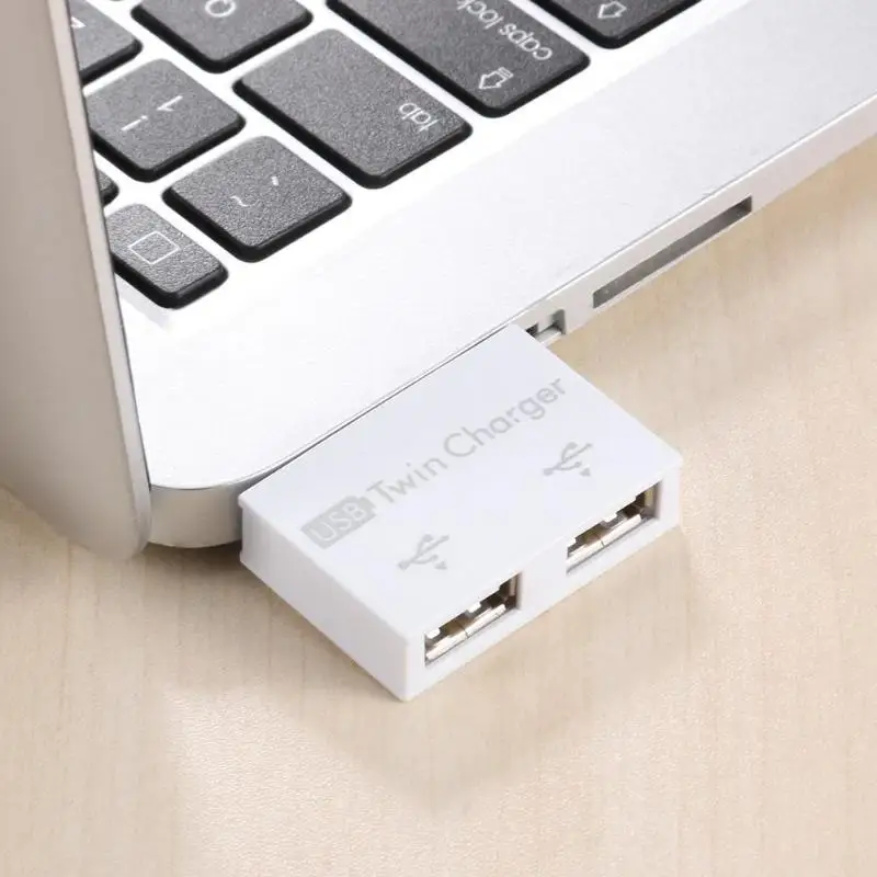 USB 2 0 штекерное зарядное устройство с двумя портами DC 5 В зарядный сплиттер