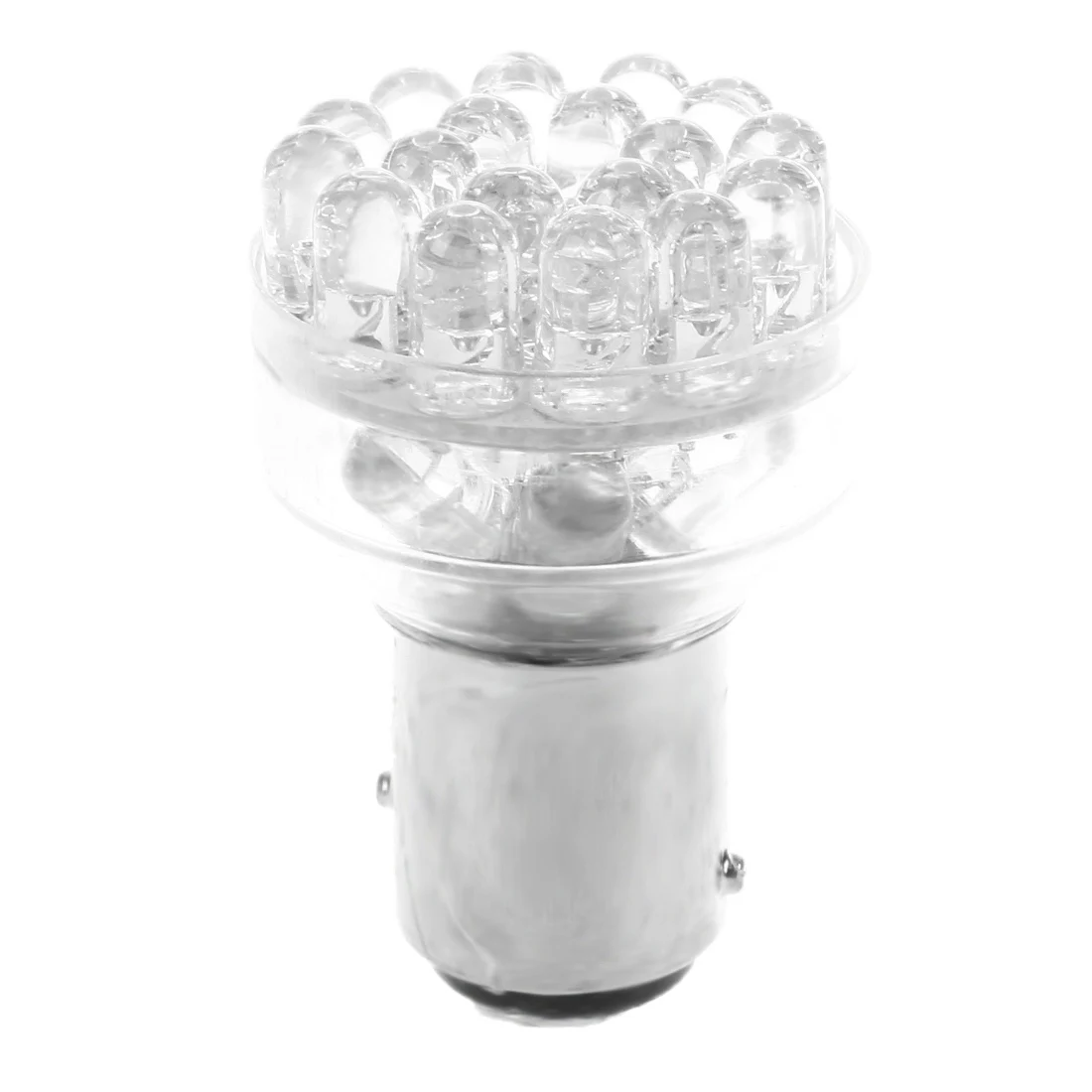 Одна пара 1157 Белый 24 LED свет (2 лампы) ba15d/12 V указатель поворота угловой стоп сигнал