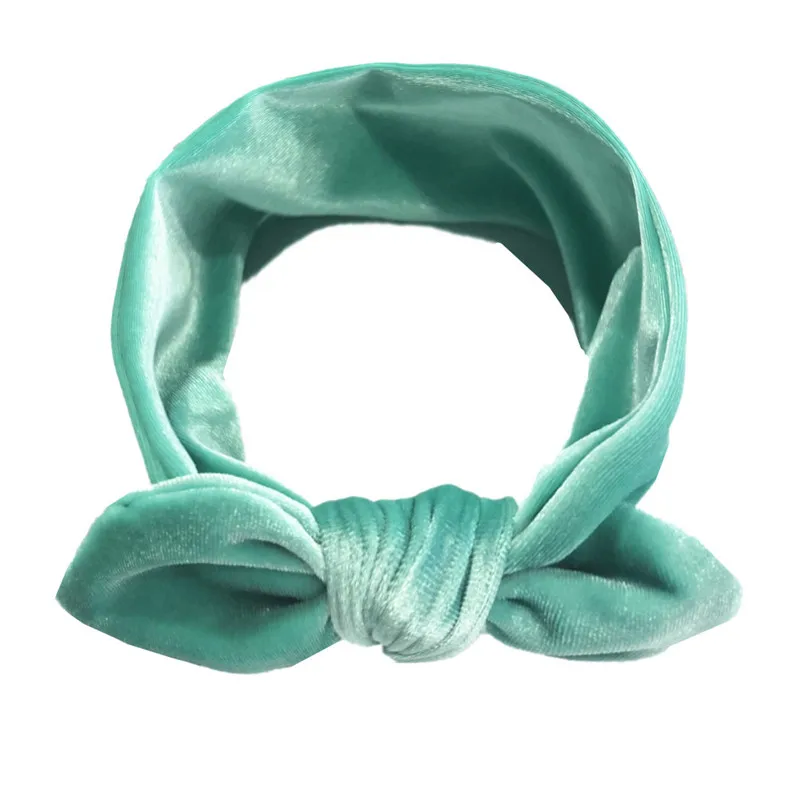Baby Girls Velvet Headband Bowknot Flower Hair Band Accessories headdress Cotton Headwear kid hair | Детская одежда и обувь