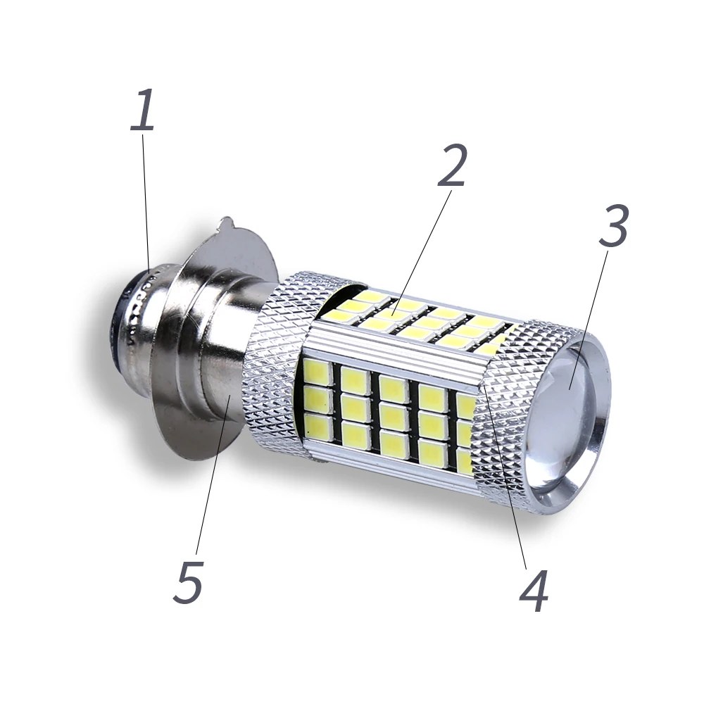 1 шт. авто мотоцикл/ATV/Мотор велосипед/мопед фары 63 SMD H6M светодиодный