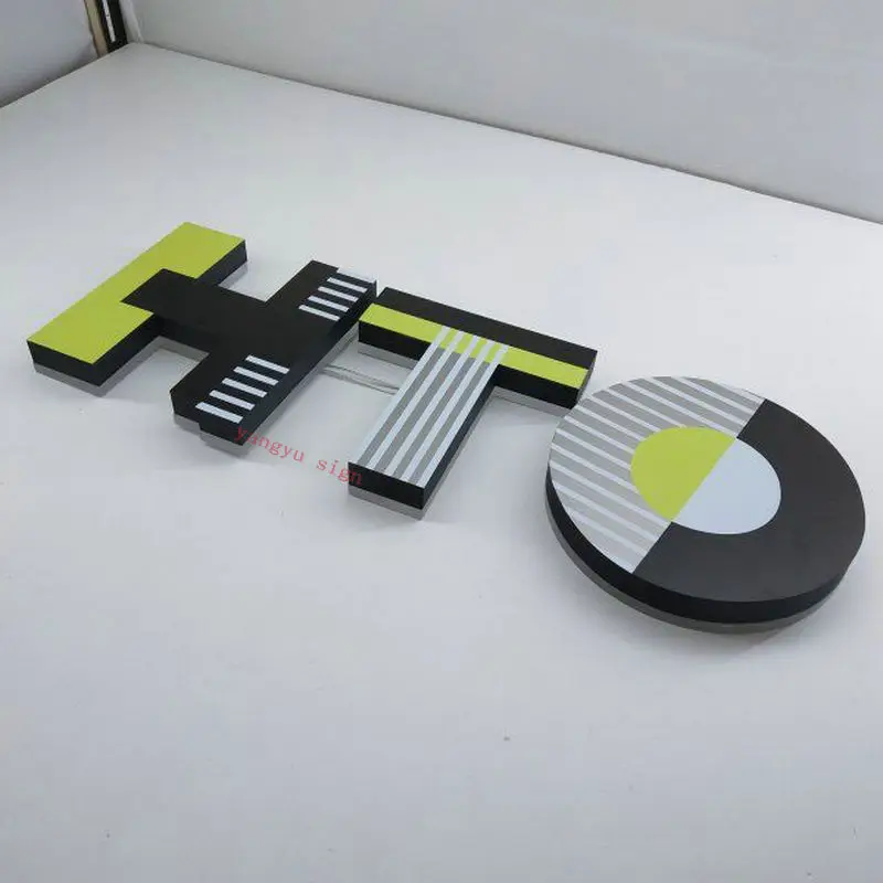 Custom advertising display alphabet backlit letters for signs | Дом и сад