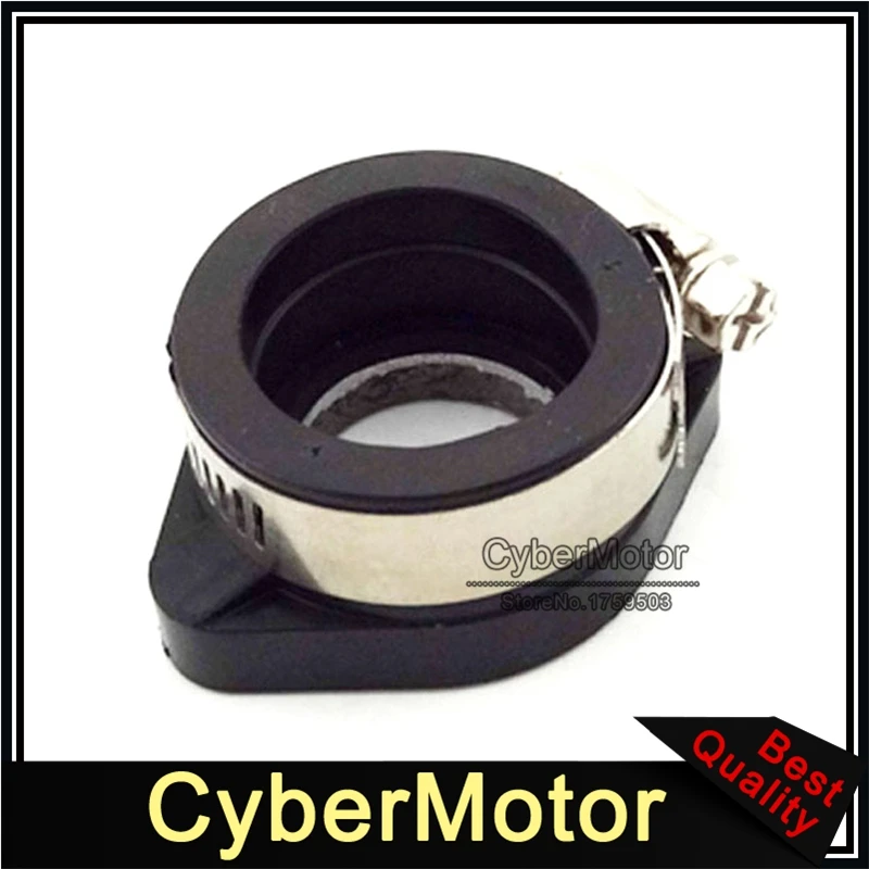 Впускной Mainfold адаптер резиновый фланец трубы для Mikuni VM24 Keihin PE24 PE26 PE28 OKO карбюратор