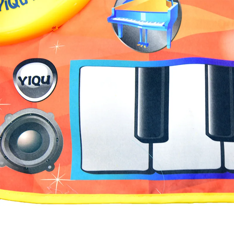 F Children's Flash Piano Carpet Home Rugs Baby Multifunctional Musical Game Mats New Kind of Cushion Foot Step Dancing Mat | Дом и сад
