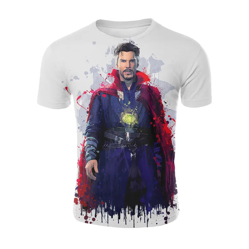 YELITE 2019 новейший дизайн футболка для мужчин/женщин marvel Мстители эндигра 3d Принт