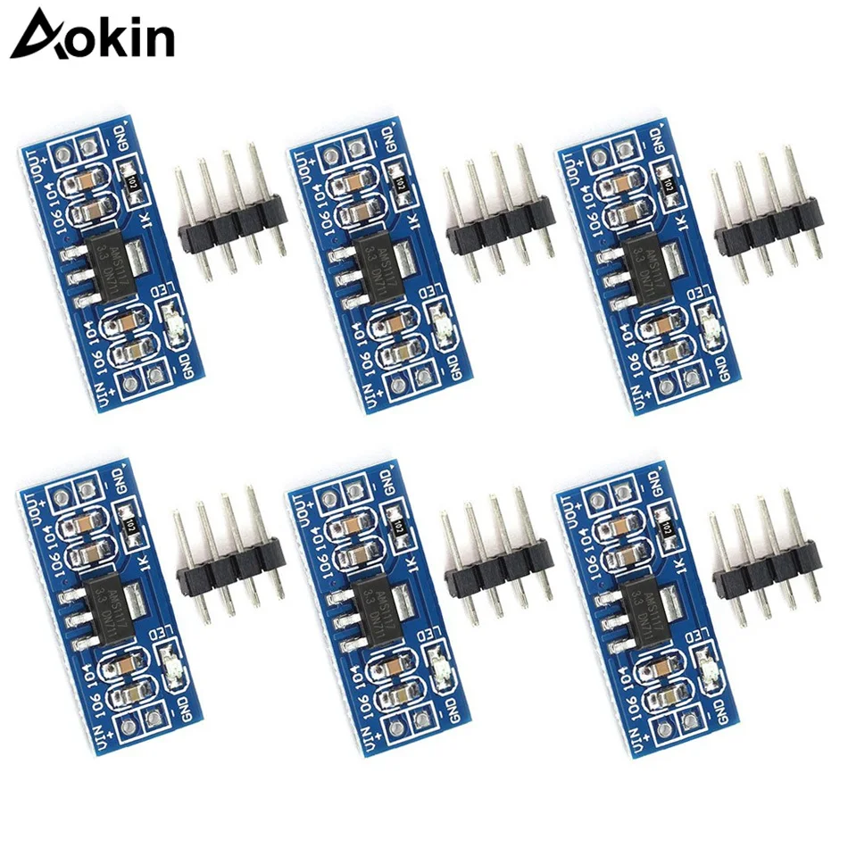 

AMS1117 3.3V 5V power supply module AMS1117-5.0V power module AMS1117-3.3V