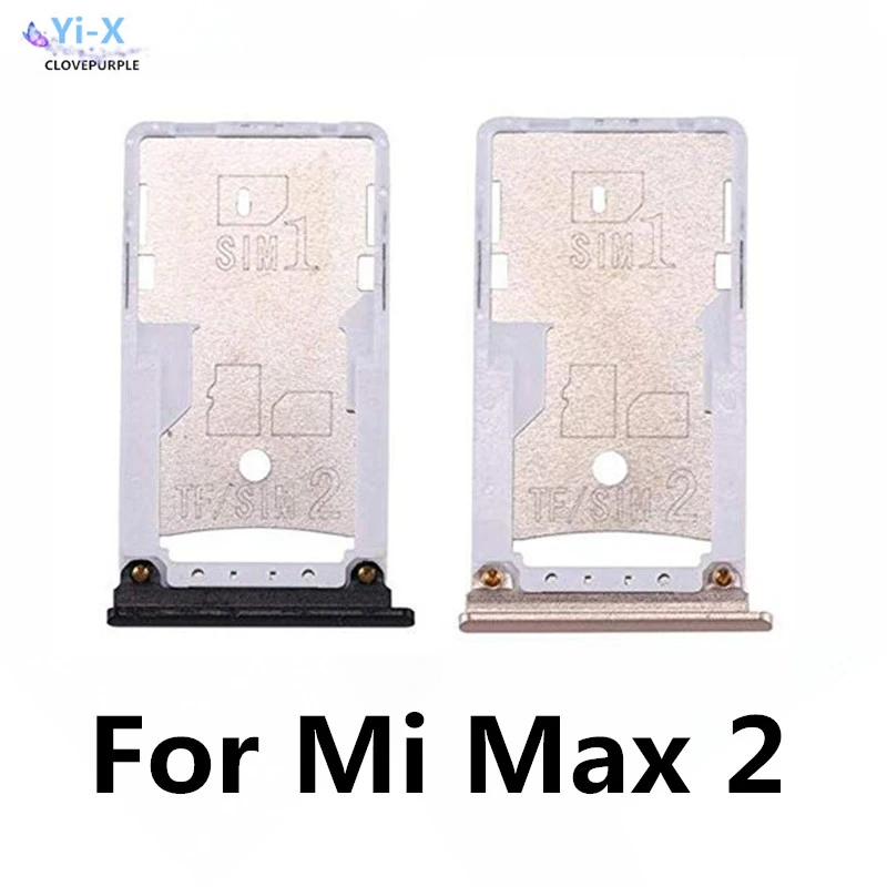 Xiaomi Mi Max 2 Max2 Sim Micro SIM Card SD Reader Holder Sim Tray Adapter