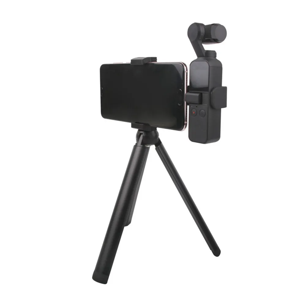 Updated Metal Bracket Smartphone Clamp Clip Mount Holder Tripod Extension Rod for DJI OSMO POCKET Gimbal Camera | Электроника