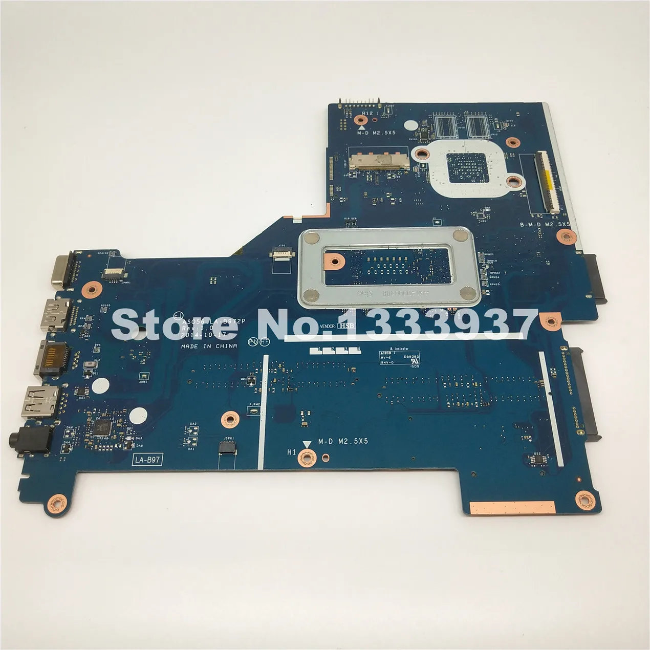 Материнская плата 780118-501 для ноутбука HP 15R 15-R210DX 15-R 250 материнская SR23Y I5-5200U AS056 LA-B972P