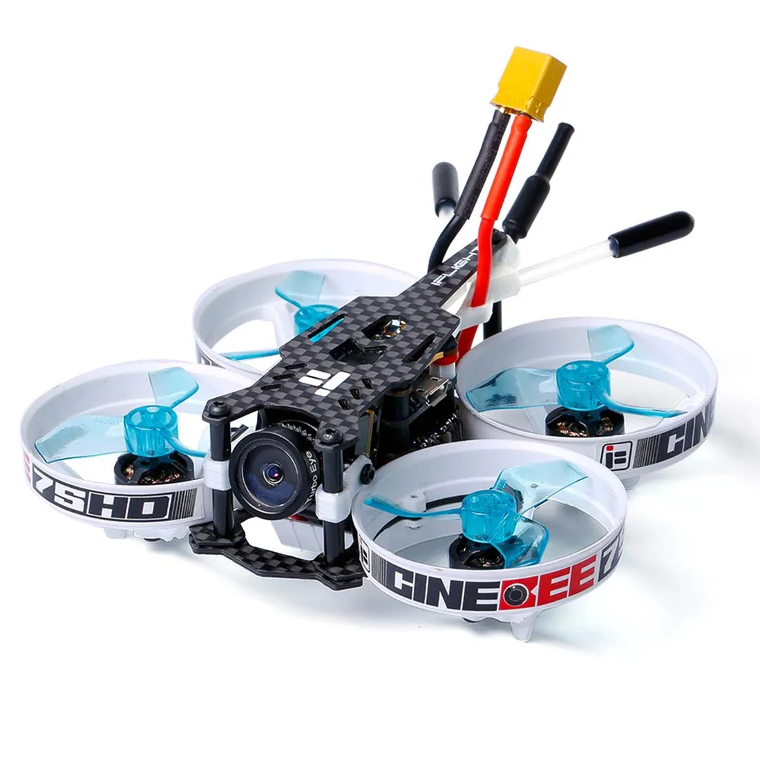 Гоночный Дрон IFlight CineBee 75HD 2 4S sucex F4 башня 12A 4в1 ESC VTX FPV 1080P Turtle V2 для RC гоночного