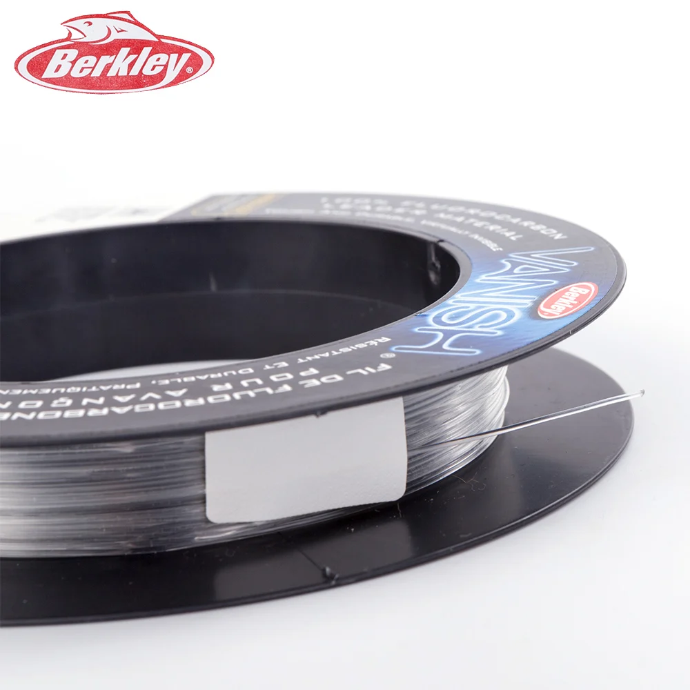 Berkley легко литье Vanish Clear 27 м 50/80/100 фунтов 100% фторуглеродная Mainline 30YD Leader Tippet Тонущая