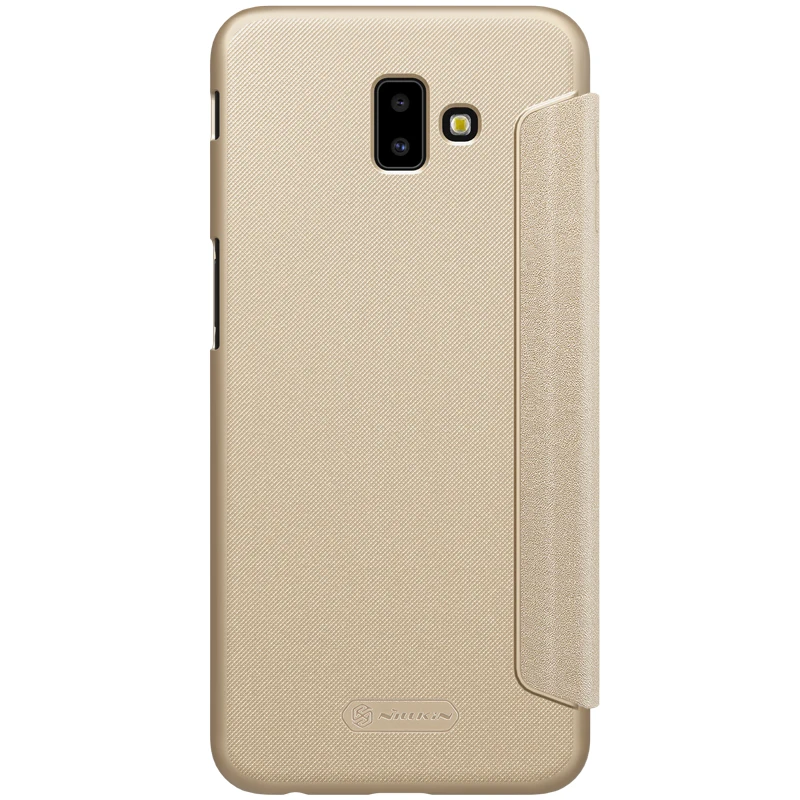 Кожаный чехол NILLKIN для Samsung Galaxy J6 Prime Plus деловая задняя крышка флип-чехол телефона