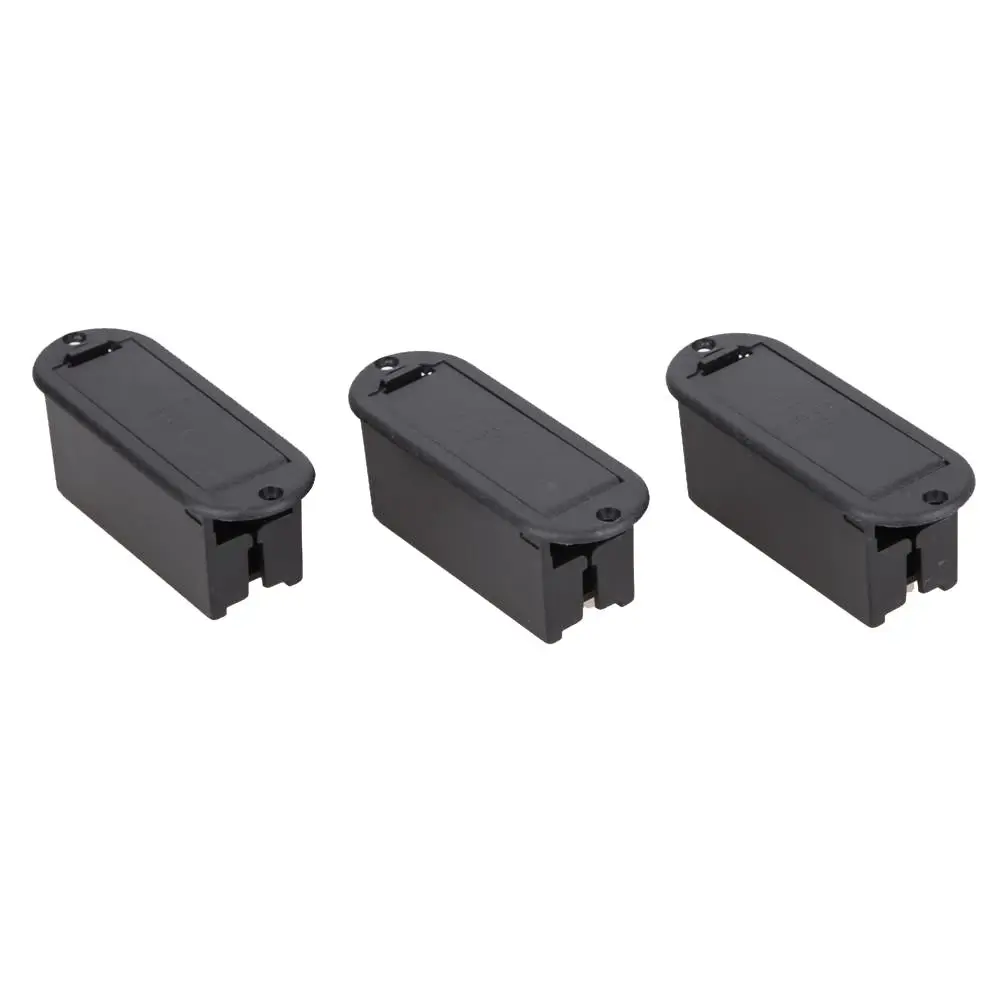 FULL 5pcs 9V батарея Чехол держатель Крышка Коробка Замена для активной гитары Бас