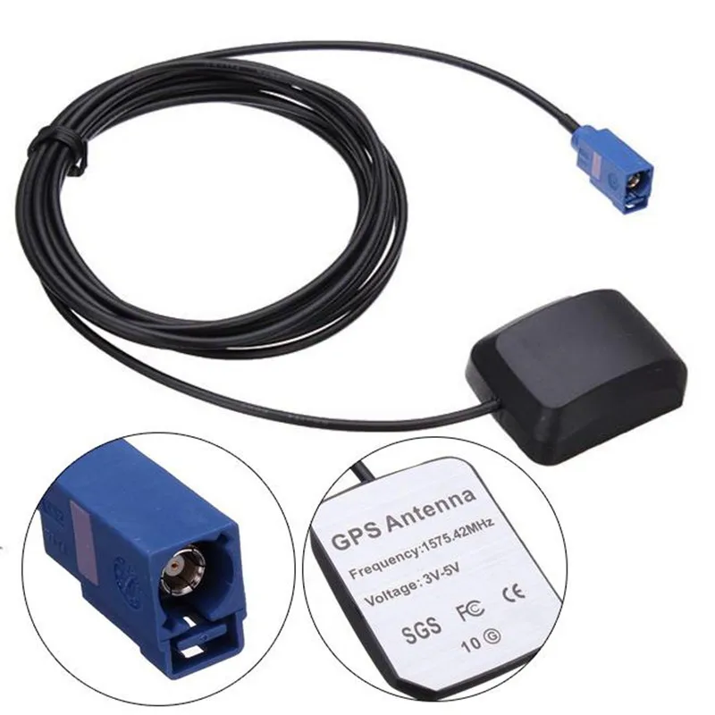 Универсальная GPS антенна Fakra SMA/BNC/Fakra для VW Skoda Benz Audi FAKRA C adpater 100 шт.|USB-адаптеры| |