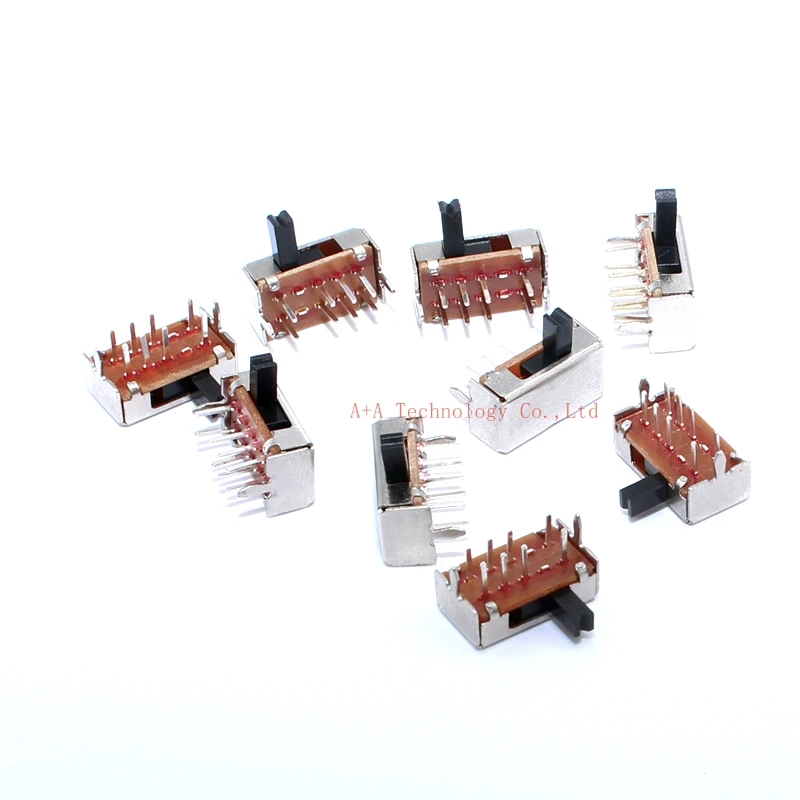 10 шт. переключатель SK22D07 2P2T 6 контактов с ручкой высотой 4 мм SK22D07VG4 | Обустройство