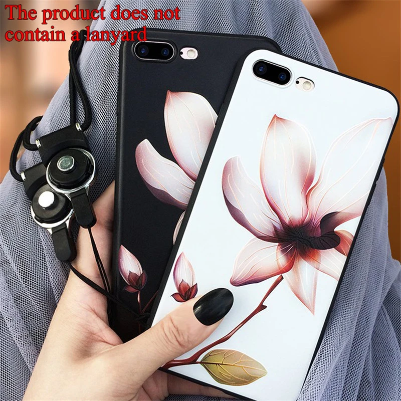 Матовый чехол для телефона iPhone 5 8 7 X 6 S 10 силиконовый мягкий из ТПУ iPhone8 на