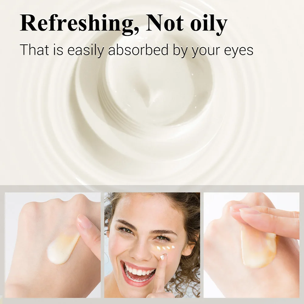 Lanbena Grape Seed Eye Cream Fading Fine Lines Dark Circle Removing Puffiness Nourishing Moisturizing Firming Anti-aging 20g |