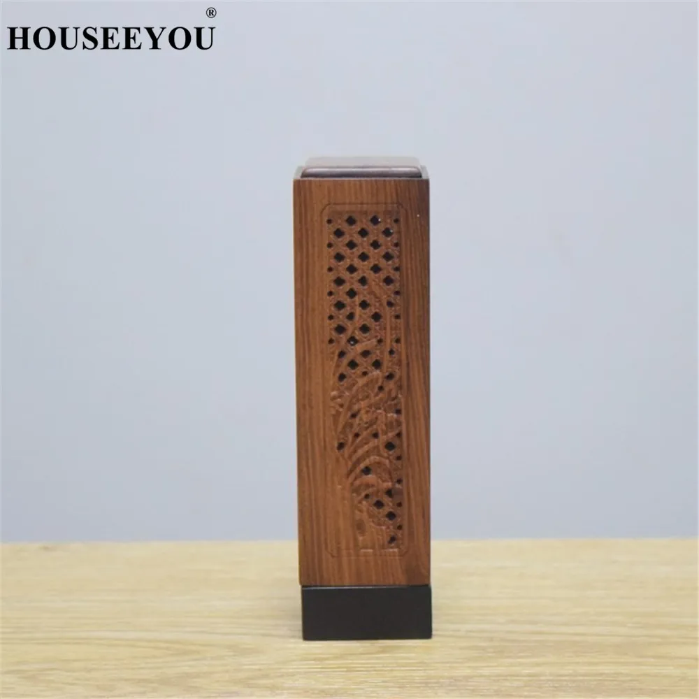 Эбеновые деревянные благовония горелка держатель для ароматических палочек