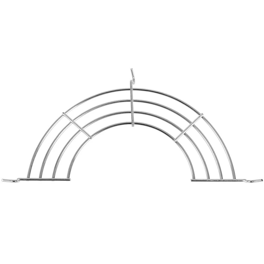 Боковая полка для слива масла полукруглая из нержавеющей стали кухонный
