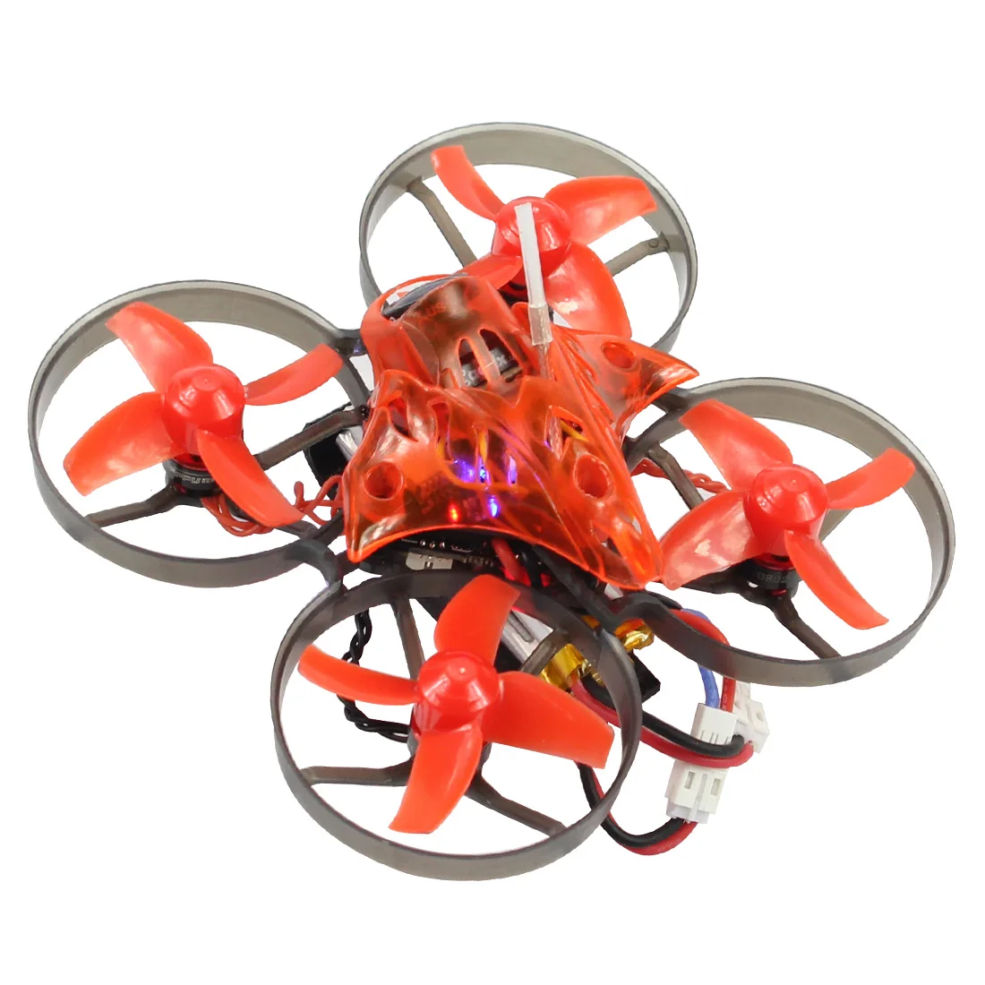 Гоночный Дрон 75 мм V2 Crazybee F4 Pro OSD 2S FPV Caddx EOS2 1200TVL Mini Camera 25/200mW VTX RTF BNF запасные части |