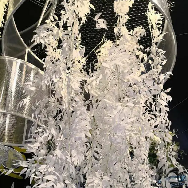 Innovative Simulation Of Willow Leaf Hanging Vine Silk Plant Wreath Indoor And Outdoor Wedding Decoration Party Supplies | Дом и сад