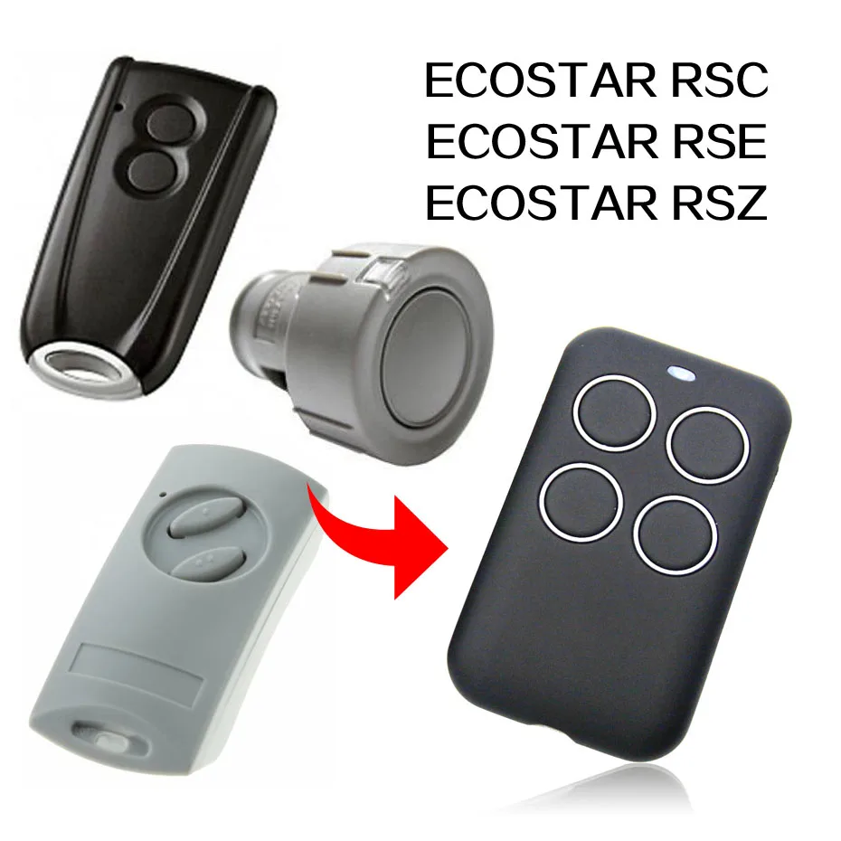 ECOSTAR RSC RSE RSZ пульт дистанционного управления для гаражных дверей 433 МГц|Пульты ДУ| |