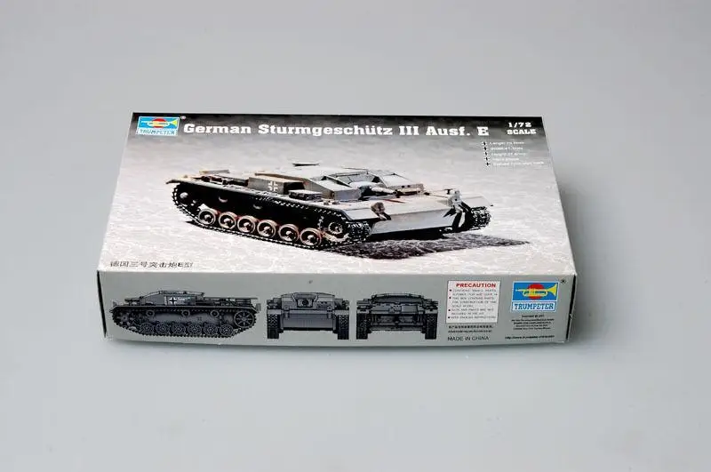Trumpeter 1/72 07258 немецкий Sturmgeschütz III Ausf. E|Наборы для сборки моделей| |