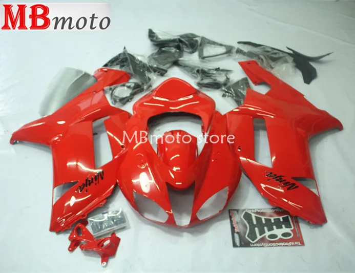 Обтекатели для Zx-6r 2007-2008 полный пластиковый мотоциклетный ниндзя 636 2007 2008