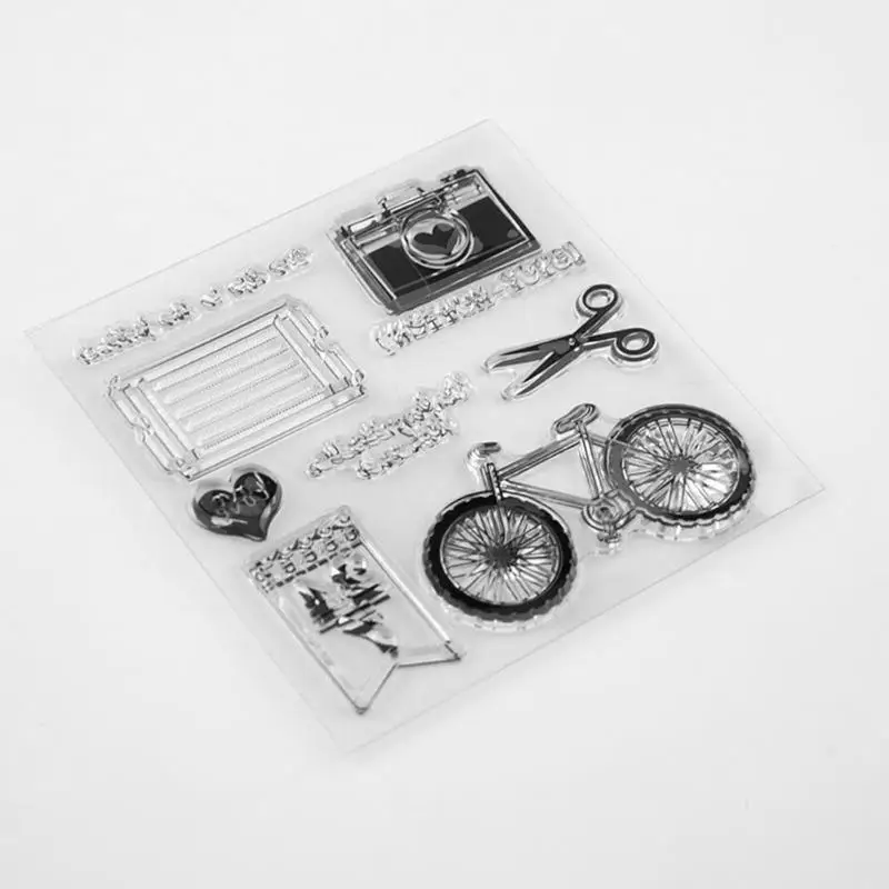 Силиконовые прозрачные печати штампы для DIY скрапбукинга фотоальбом