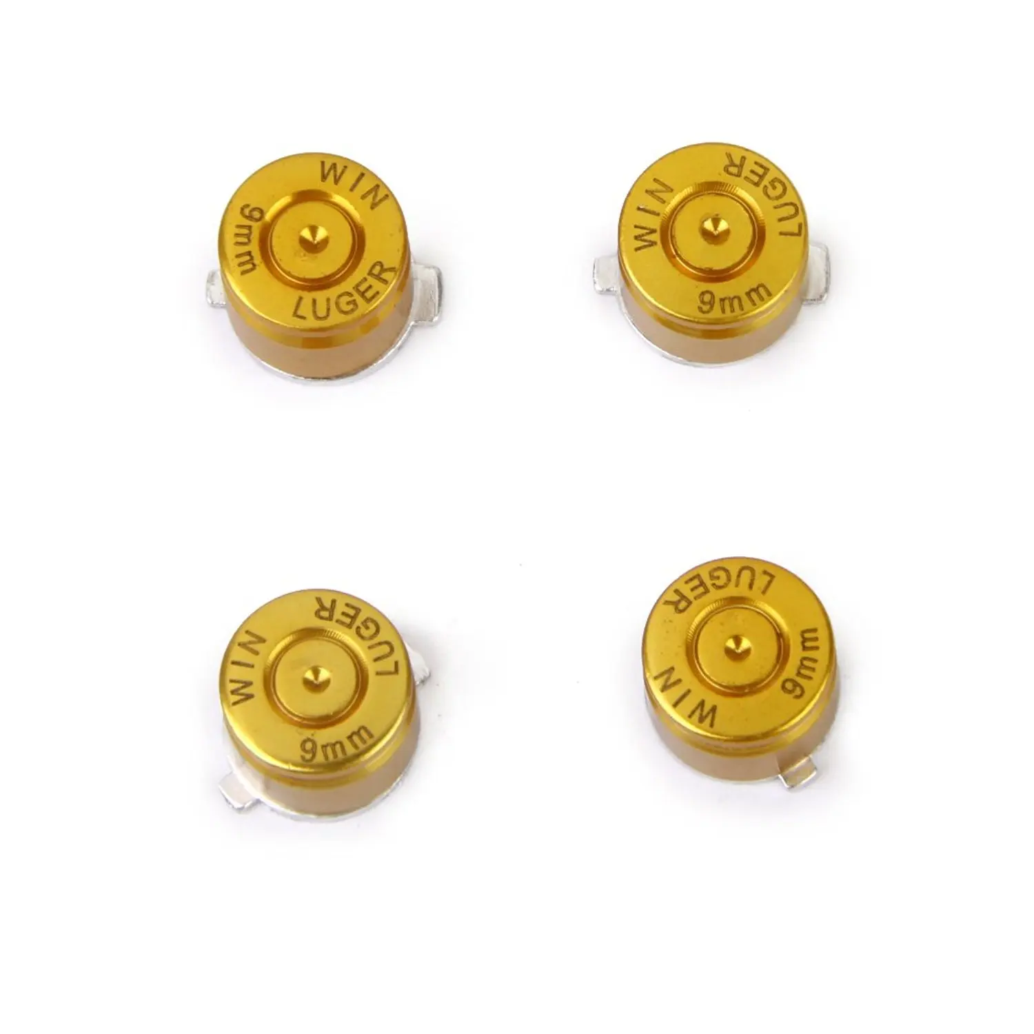 4pcs Replacement Aluminum Ball Buttons for PS3 / PS4 Controller - gold | Электроника