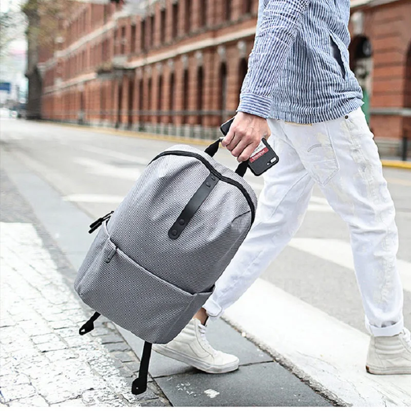 Xiaomi 20L полиэстер колледж Досуг Рюкзак 20 кг нагрузка переноска 15 6 дюймов Сумка для