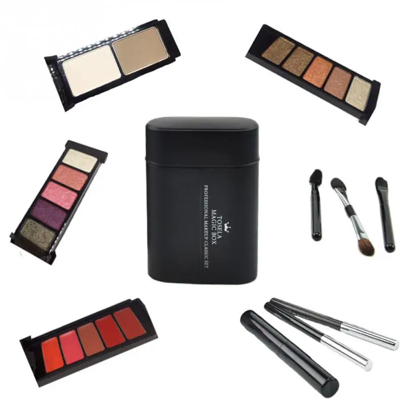 Многофункциональный Комбинации Magic макияж окно организатор тампоны Пластик