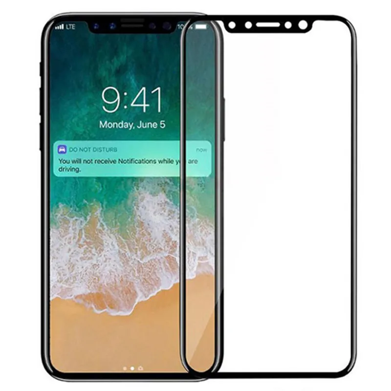 

Защитное стекло с полным покрытием экрана для iPhone XS, Стекло 9H, закаленное стекло для iPhone XR, защитное стекло с изогнутыми краями для iphone XS Max