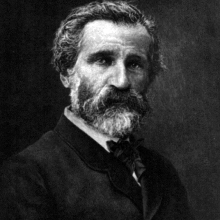 Giuseppe Verdi итальянский композитор плакат печать по науке источник (18x24)|Таблички и