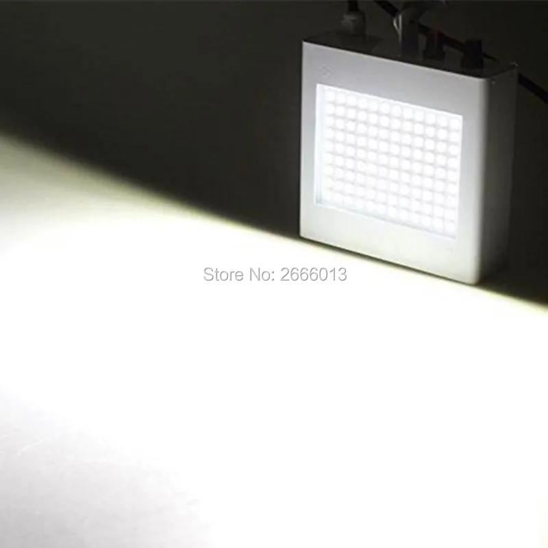 Портативный звук Управление 108 RGB/белый SMD5050 светодиодный мерцающий светильник