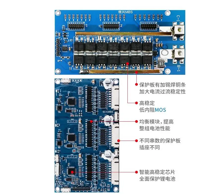 DYKB 3 S 21 Li Ion Lifepo4 активный баланс BMS умная защита плата кулоновб + ПК программное