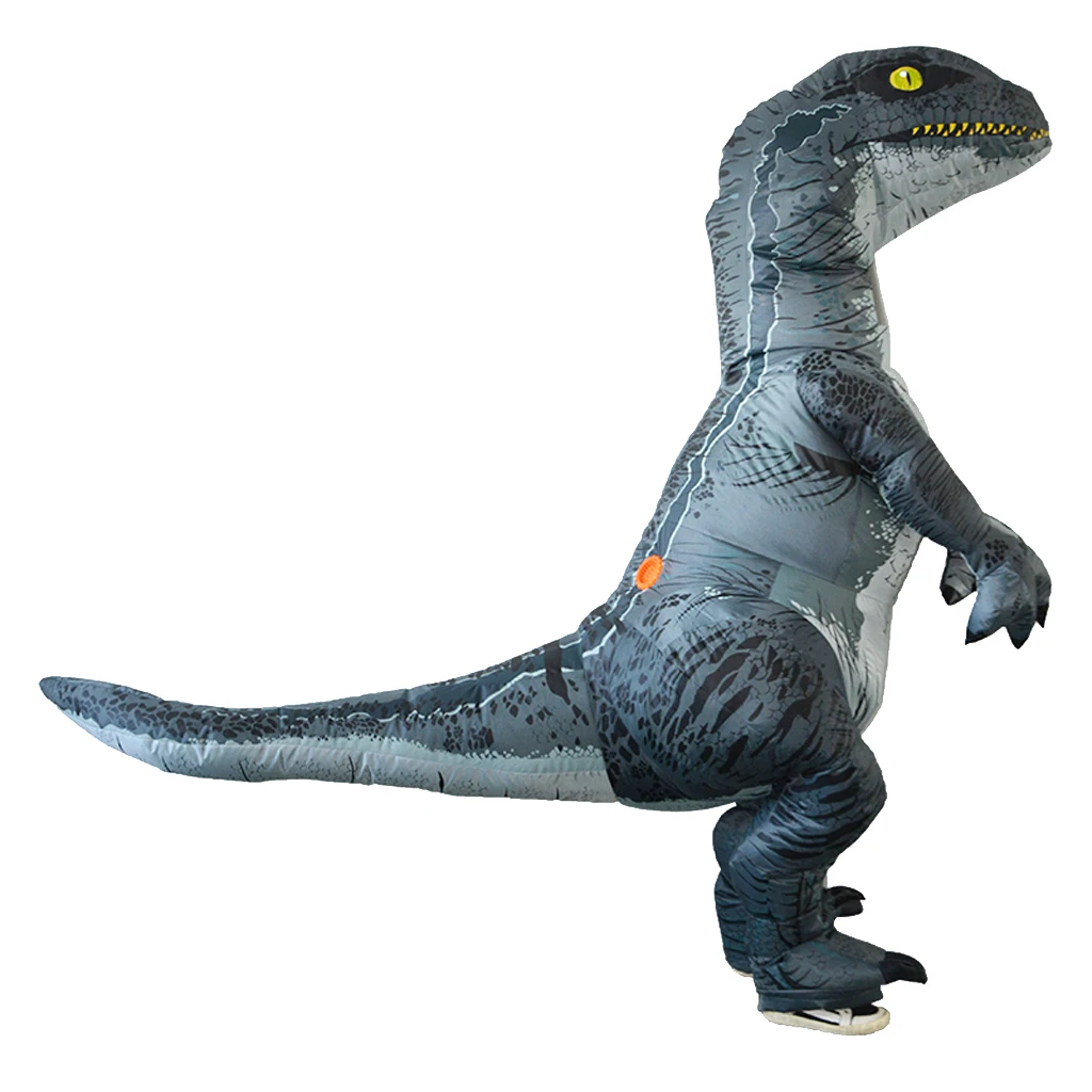 Prettyia взрослый надувной костюм T-rex динозавра на Хэллоуин маскарадный для
