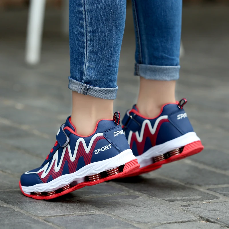 

Sialia Spring Autumn Children Shoes For Kids Sneakers Boys Casual Shoes Girls Sneakers Leather Striped tenis infantil menina