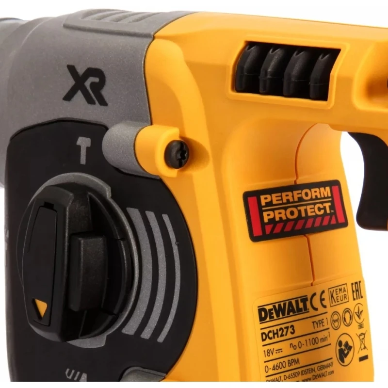 Перфоратор аккумуляторный DeWalt DCH273P2 (18 В Li Ion аккумулятор максимальный диаметр