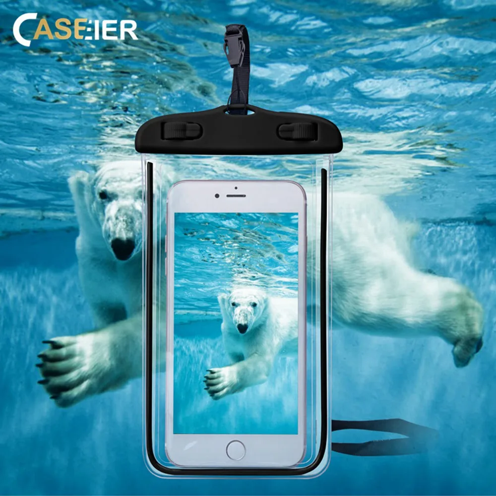 Универсальный Водонепроницаемый Чехол CASEIER для Samsung S10 S9 S8 защитная сумка