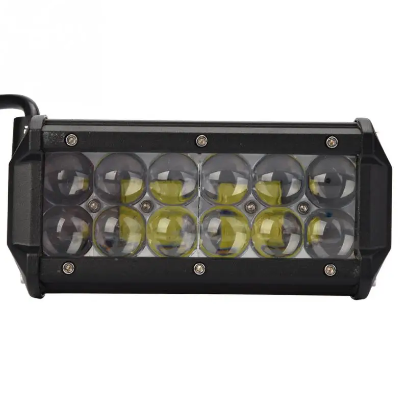 7 дюймов 12LED 36 Вт автомобильный рабочий свет бар на крыше дальнего света прожектор